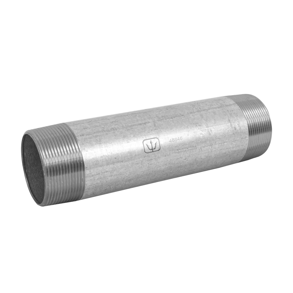 Niple de acero galvanizado 2 x 10', FOSET CG-447