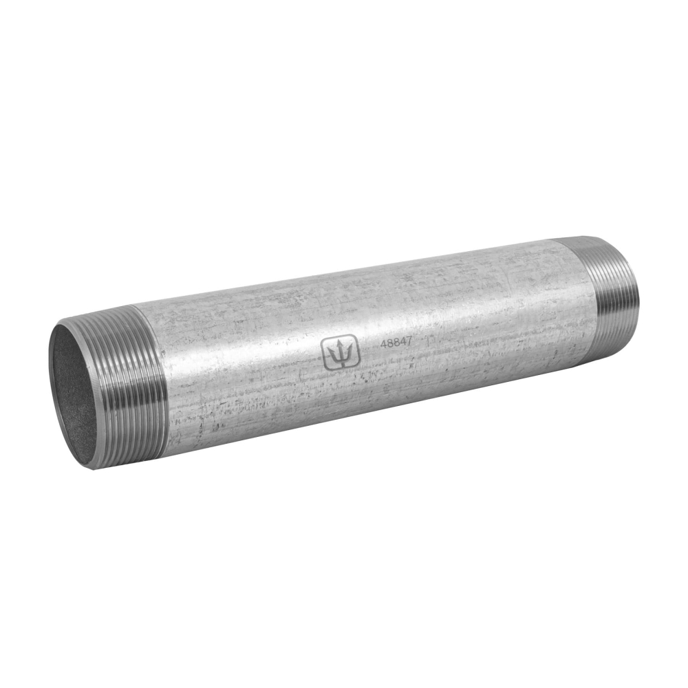 Niple de acero galvanizado 2 x 12', FOSET CG-448
