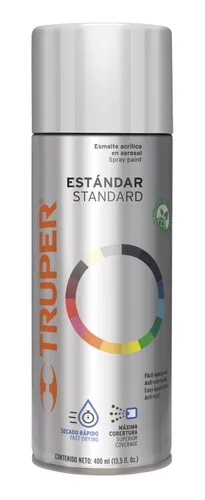 Pintura en aerosol, blanco mate, bote tradicional, 400 ml PA-BM-2