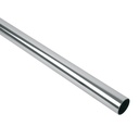 Tubo redondo para clóset, 3.0 m, acero cromado, HERMEX TR-530
