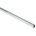 Tubo ovalado para clóset, 3.0 m, acero cromado, HERMEX TO-530