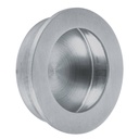 Jaladera de embutir circular No. 2, cromo mate, HERMEX JALED-32