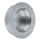 Jaladera de embutir circular No. 4 acabado cromo mate JALED-34