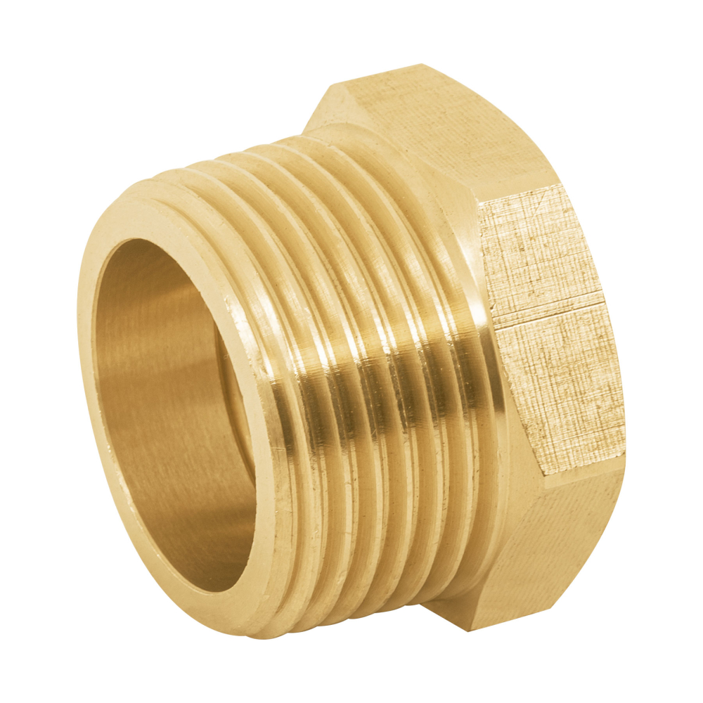 Reducción bushing de latón, 1' x 3/4', FOSET CLG-233