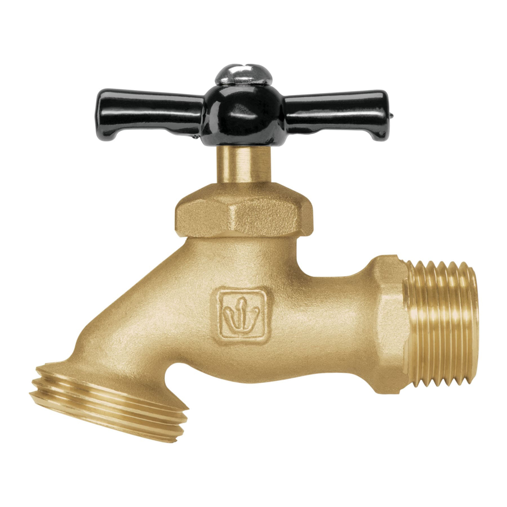 Llave p/manguera, de latón 100g, 1/2', granel, BASIC LLJ-100