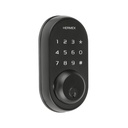 Cerrojo Digital tubular color negro, HERMEX CD-26