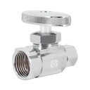 Llave angular recta 1/2 x 3/8', multivuelta,barrilito ,FOSET ANG-11