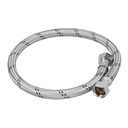 Manguera para boiler, acero inox. 1/2'H x 3/4'H, 40 cm FBO-1240X