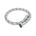 Manguera para boiler, acero inox, 1/2'x3/4', 60 cm, FOSET FBO-1260X