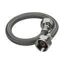 Manguera p/WC, vinilo gris, 1/2' x 7/8', 35 cm FWC-35V