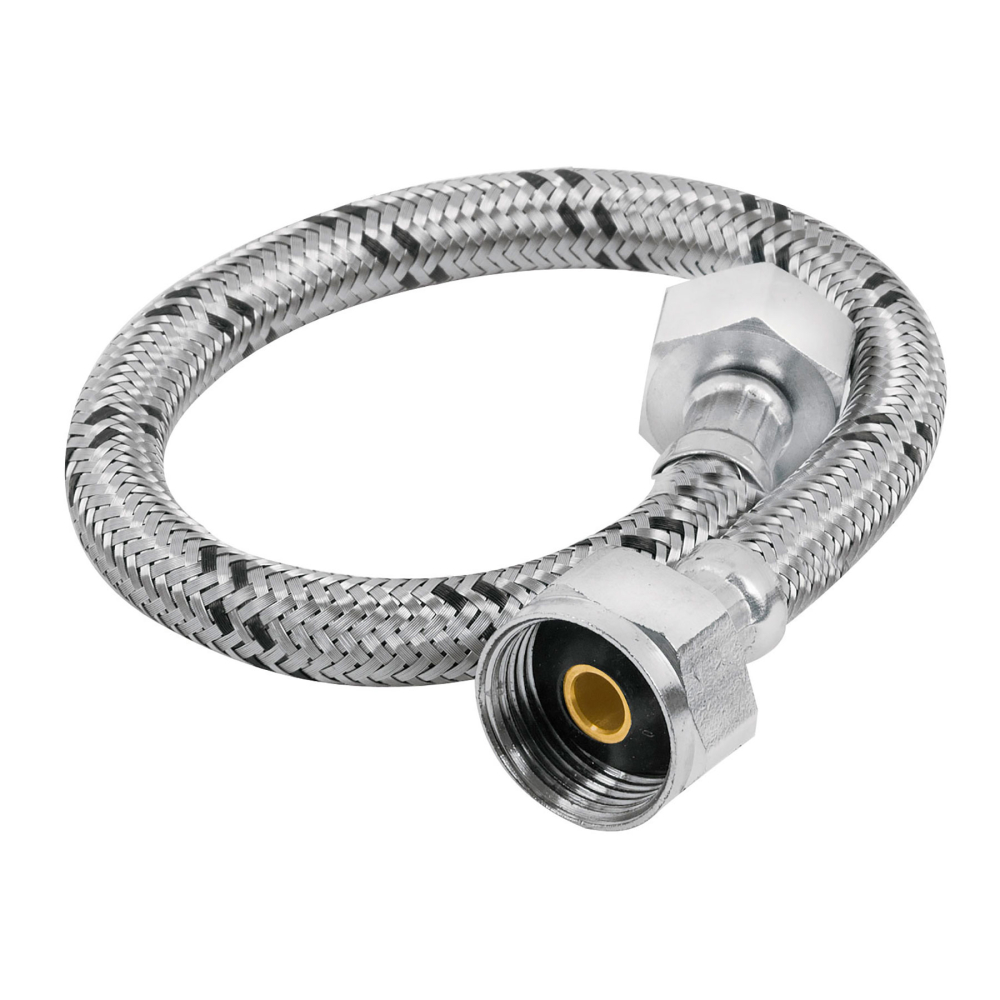 Manguera p/WC, acero inox, 1/2'x7/8', 35 cm FWC-35X