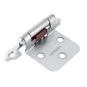 Bolsa con 2 bisagras parche de 7cm, niquelado, HERMEX BIPA-73