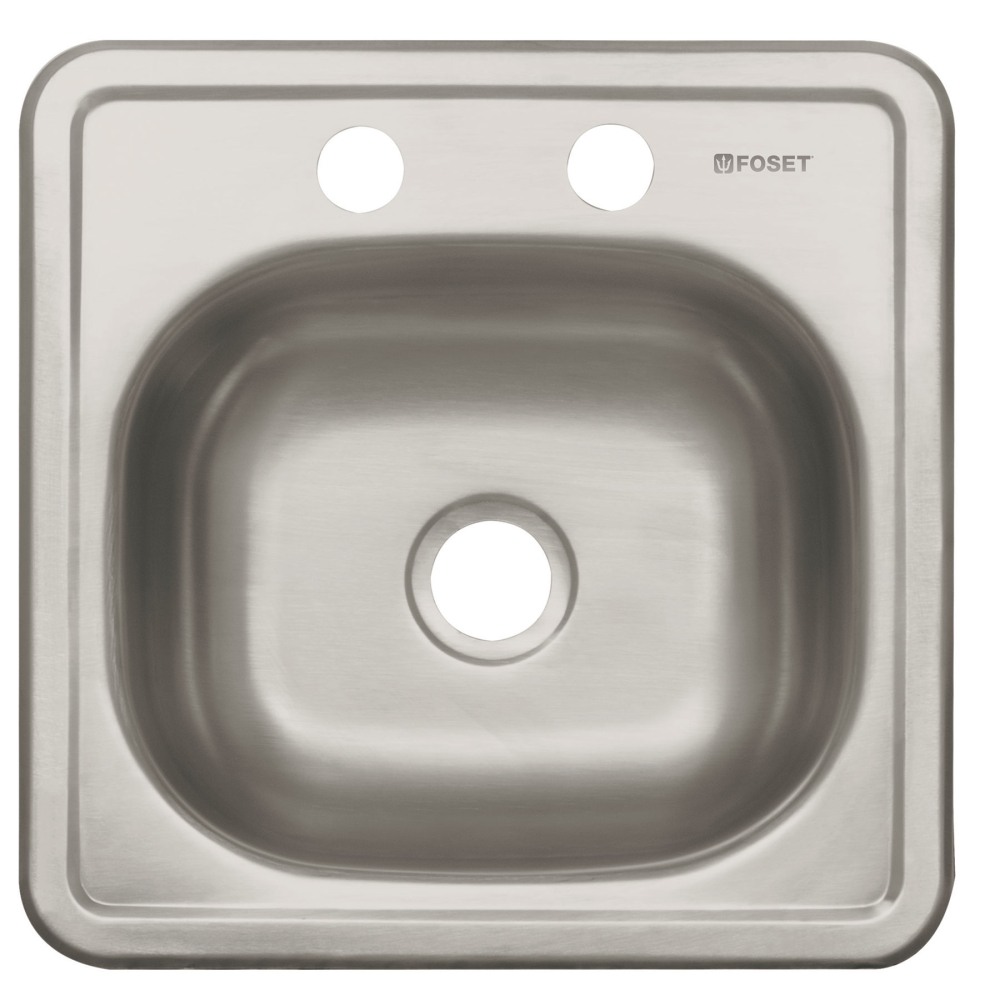 Tarja de empotrar tipo bar 38 x 38 cm, FOSET BASIC TA-38B
