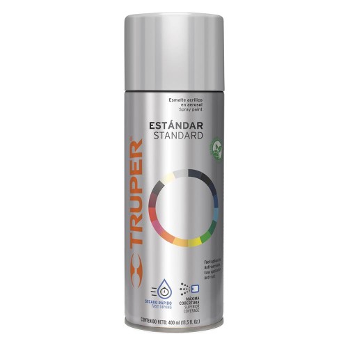 Pintura en aerosol, gris claro, bote tradicional, 400 ml PA-GC-2