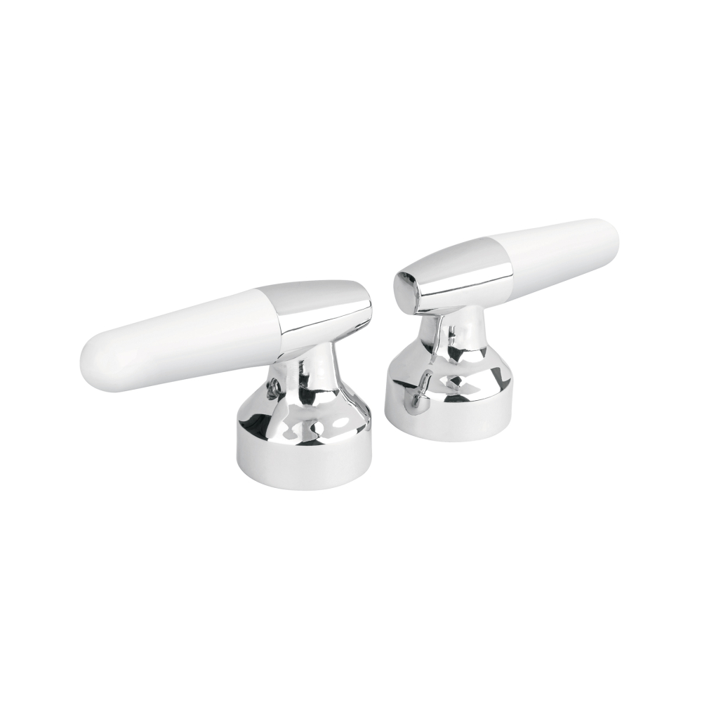 Juego de manerales cono p/lavabo-fregadero, cromo, BASIC MM-900