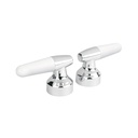 Juego de manerales cono p/lavabo-fregadero, cromo, BASIC MM-900