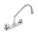 Mezcladora 8' fregadero, ABS, cuello largo, hexagonal, BASIC FP-318