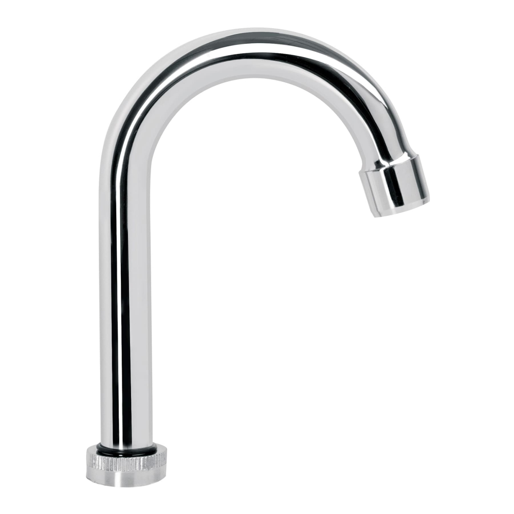 Cuello tipo bar para mezcladora de lavabo, cromo, BASIC CRB-060