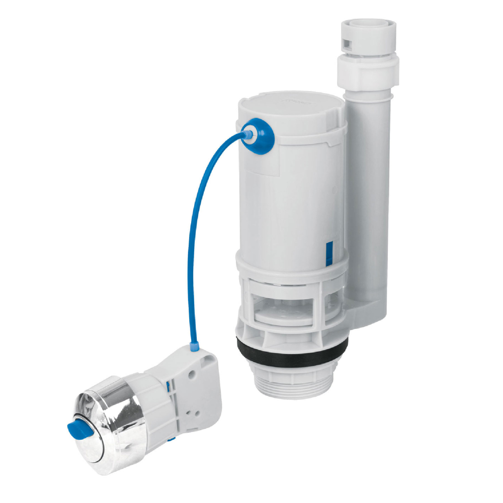Válvula de descarga sistema dual para tanque bajo, FOSET VW-206