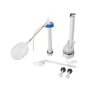 Juego accesorios para WC, 2' con flotador tradicional, BASIC VW-356