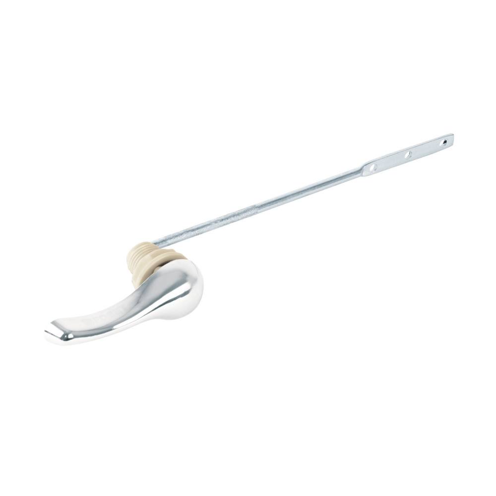 Palanca frontal metálica cromada para WC, FOSET PW-019