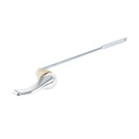 Palanca frontal metálica cromada para WC, FOSET PW-019
