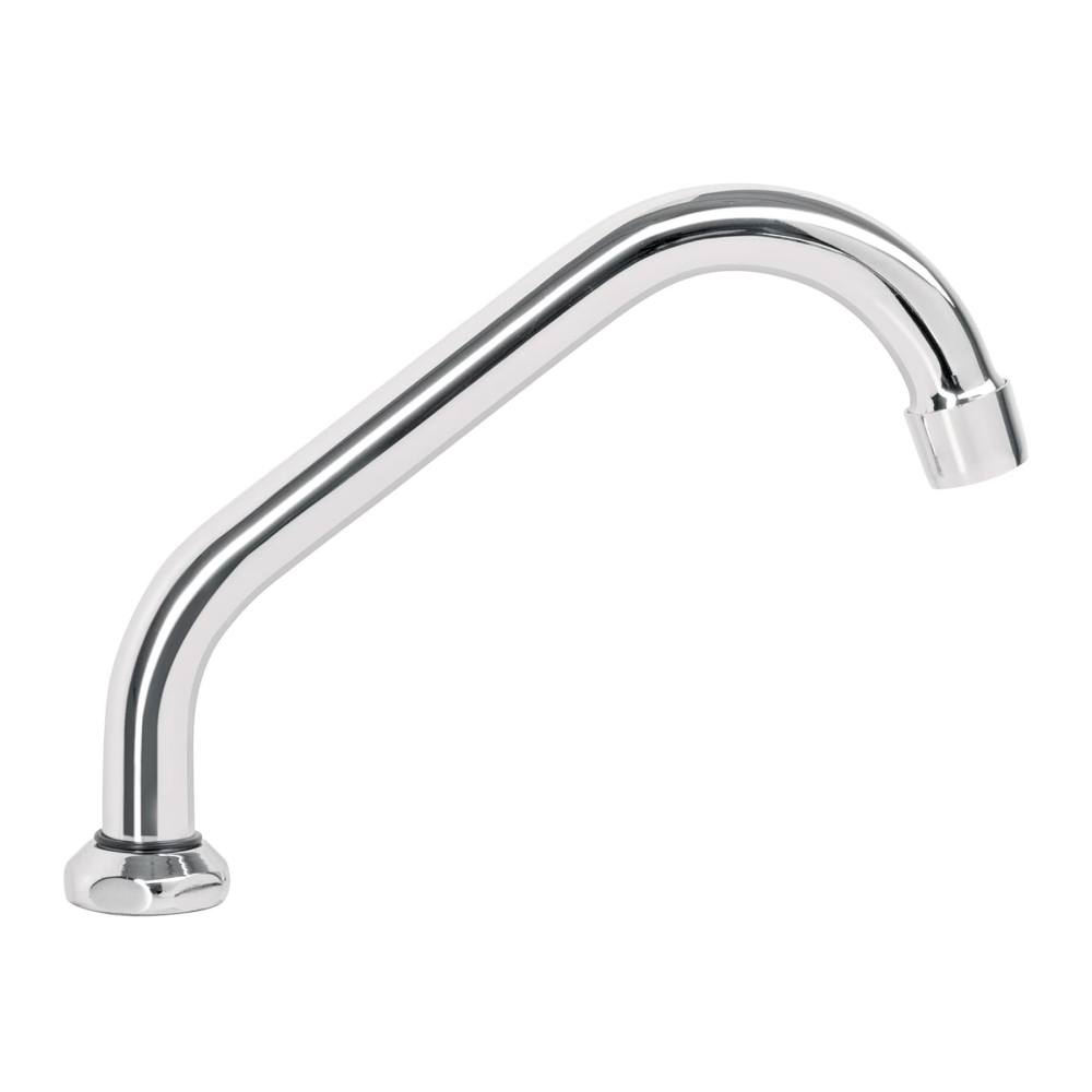 Cuello corto para mezcladora de fregadero, cromo, AQUA AQCR-92