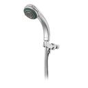 Regadera de teléfono 3-1/4', 5 funciones, con soporte, AQUA R-018