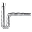 Céspol flexible, polietileno cromo, para lavabo y fregadero CE-236