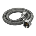 Manguera p/WC, vinilo gris, 1/2' x 7/8', 60 cm FWC-60V