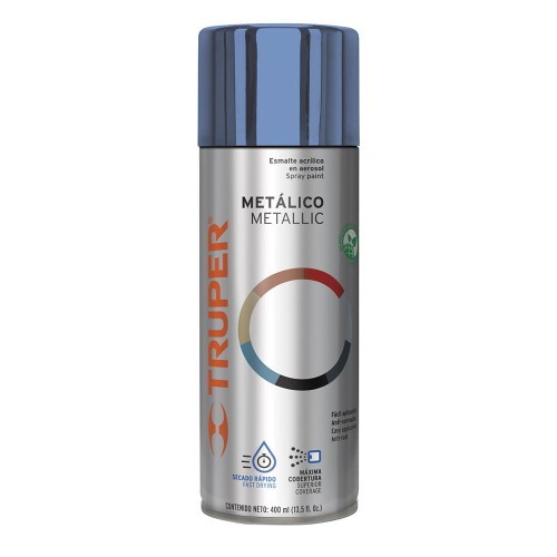 Pintura en aerosol, azul metálico, bote tradicional, 400 ml PAM-AZ-2