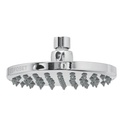 Regadera cromo 6' plato redondo, sin brazo, FOSET ELEMENT R-206S