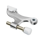 Tope de puerta para bisagra, acabado cromo mate, HERMEX TOBI-3