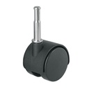 Rodaja tipo yoyo de 40 mm con espiga para madera, FIERO ROY-40EM