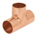 Tee sencilla de cobre 3/4', FOSET CC-762