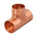 Tee sencilla de cobre 1', FOSET CC-763