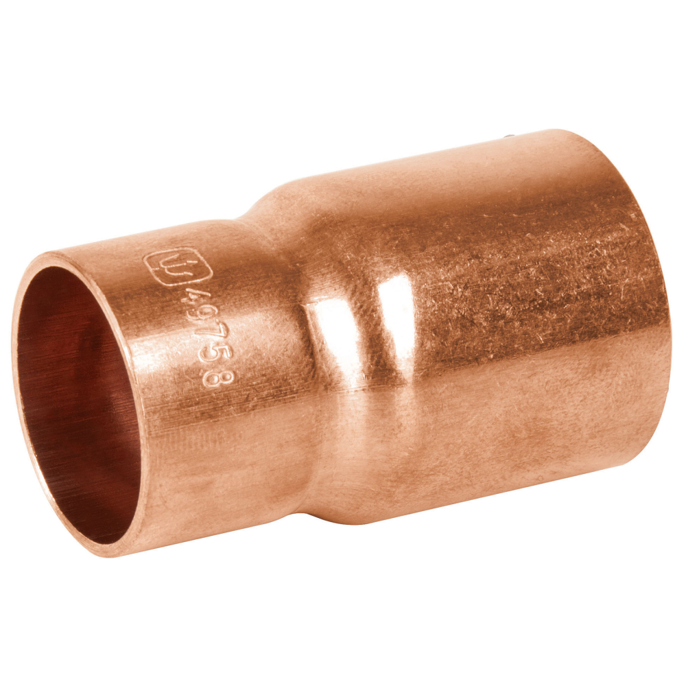 Reducción bushing de cobre, 1 x 3/4', FOSET CC-233