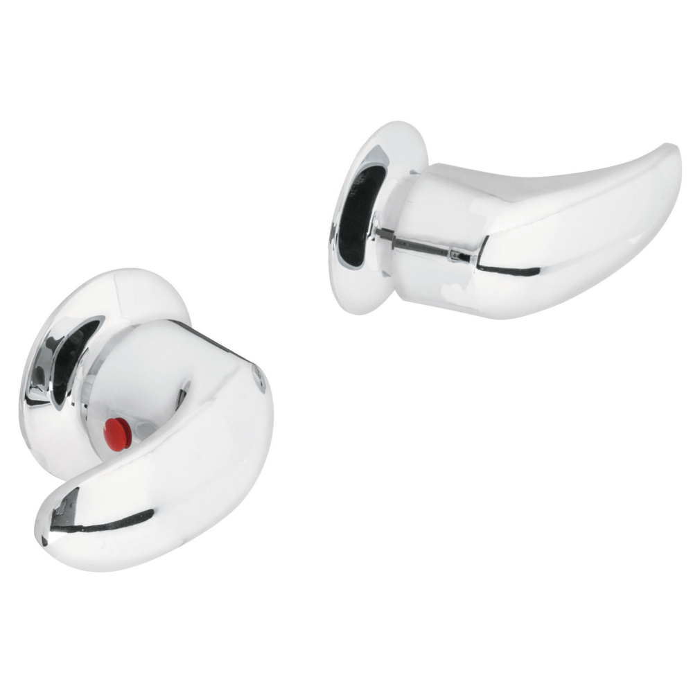 Juego de manerales de palanca para regadera, cromo, AQUA AQMR-62