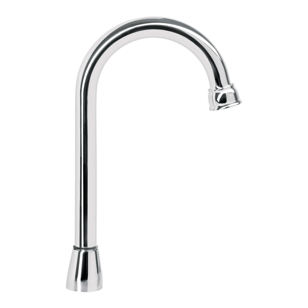 Cuello tipo bar para mezcladora de lavabo, cromo, AQUA AQCR-60