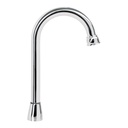 Cuello tipo bar para mezcladora de lavabo, cromo, AQUA AQCR-60