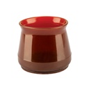 Caja con 24 protectores para patas de silla, café PRS-8