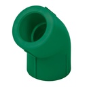Codo 45° de PPR, 3/4' (25mm), FOSET CV-862