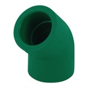 Codo 45° de PPR, 1' (32mm), FOSET CV-863