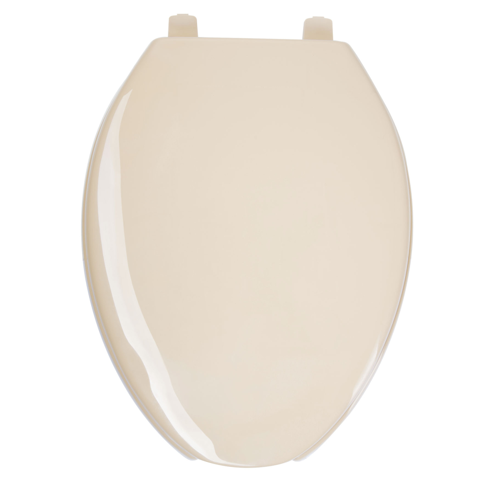 Asiento alargado con tapa para WC, abierto, hueso, FOSET AWC-45H