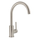 Monomando satín cuello alto para fregadero, FOSET ELEMENT ELF-83N