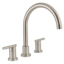 Mezcladora satín cuello alto para fregadero, FOSET ELEMENT ELF-81N