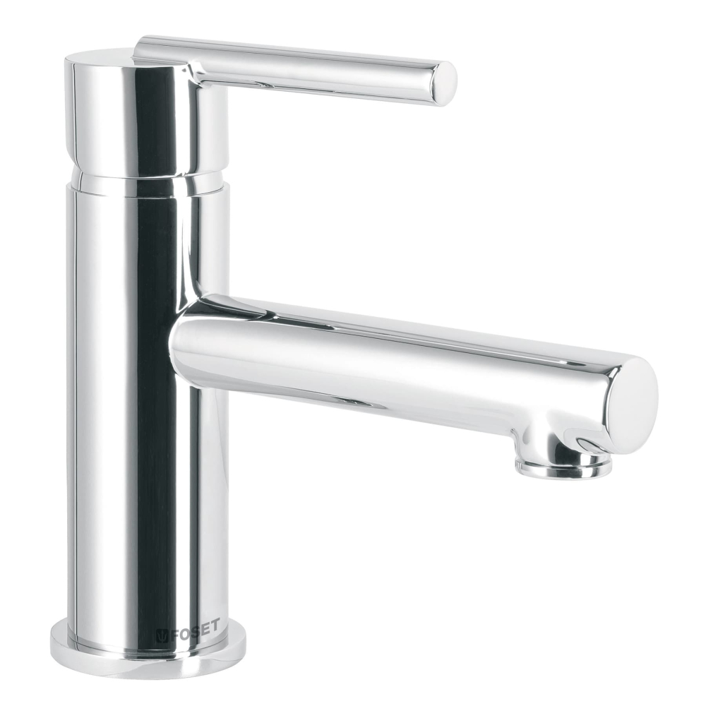 Monomando corto cromo para lavabo, FOSET ELEMENT ELM-45