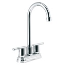 Mezcladora cromo 4' para lavabo cuello tipo bar, ELEMENT ELM-43