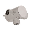 Desviador de 3 vías para brazo, satín, FOSET RIVIERA AR-03N