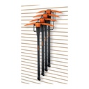 Rack para talachos y zapapicos, TRUPER R-TP